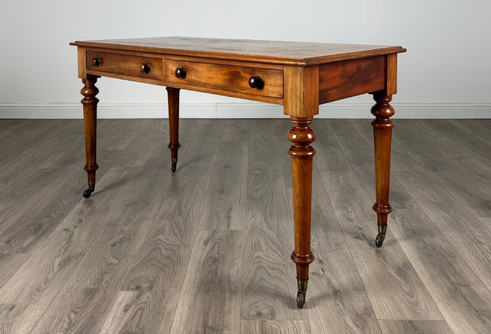 Antique 19th Century Writing Table In Mahogany View II