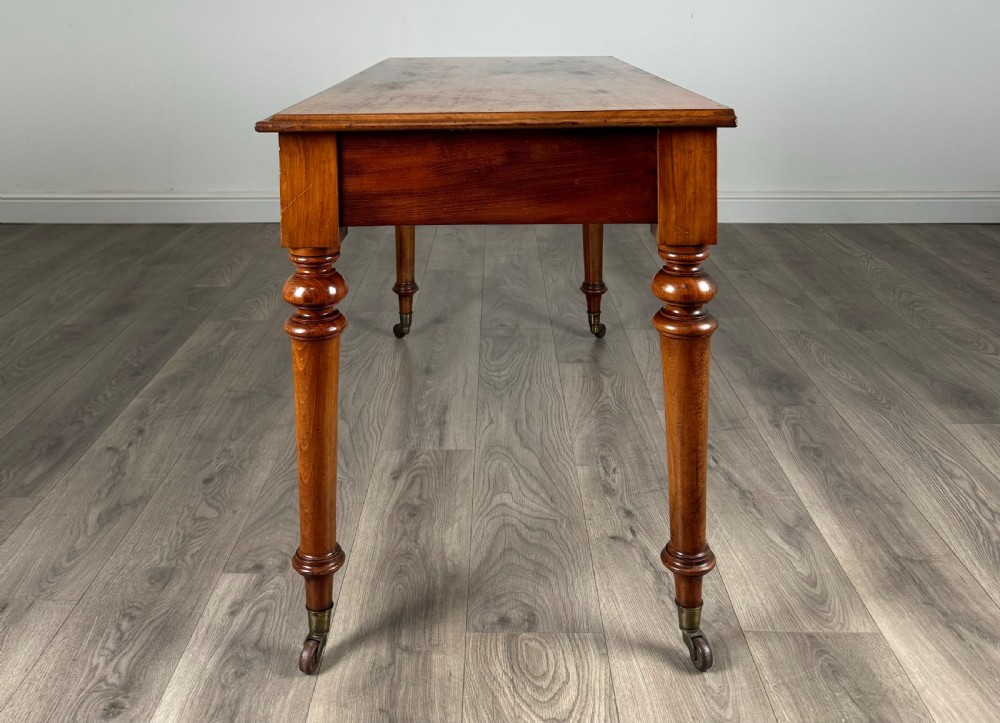 Antique 19th Century Writing Table In Mahogany View III