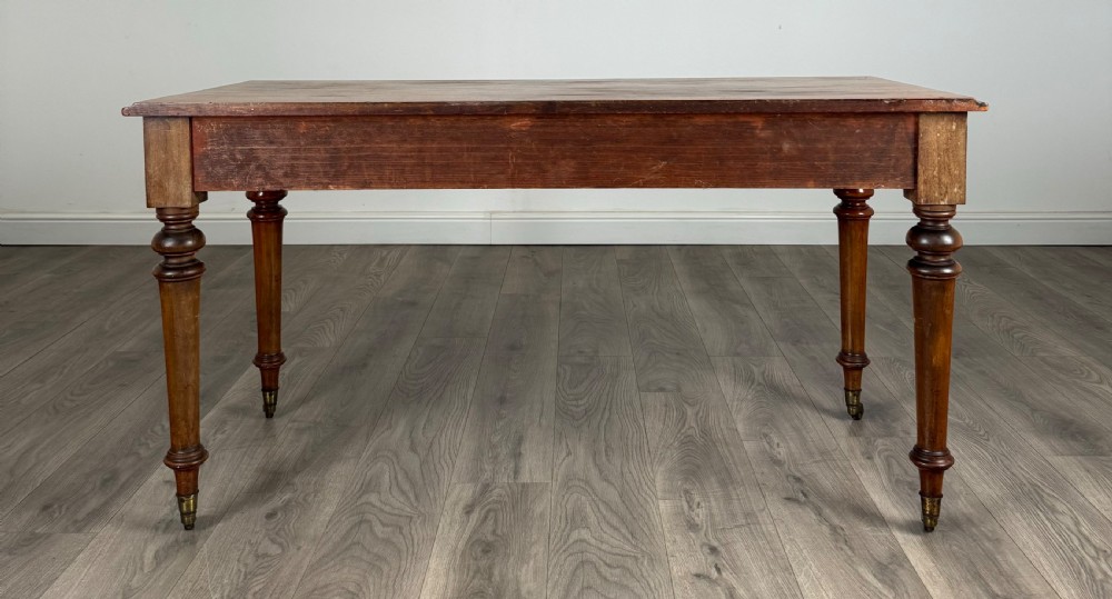 Antique 19th Century Writing Table In Mahogany View V