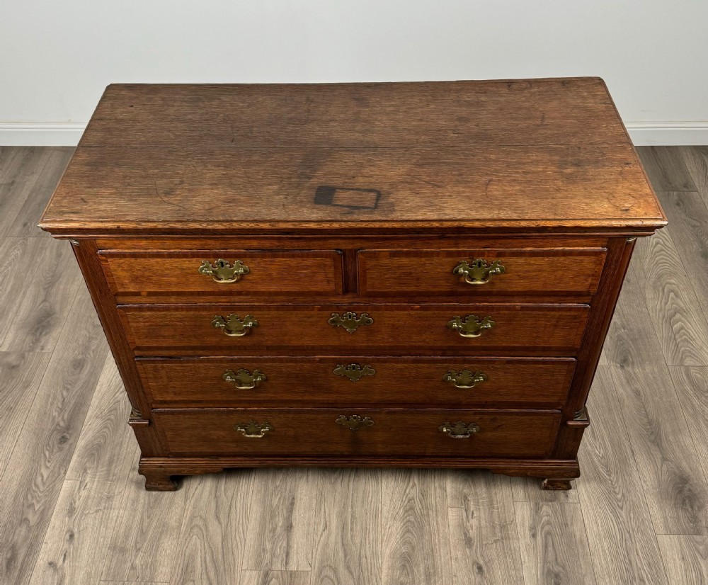 Antique 18th Century Oak Chest Of Drawers View IX