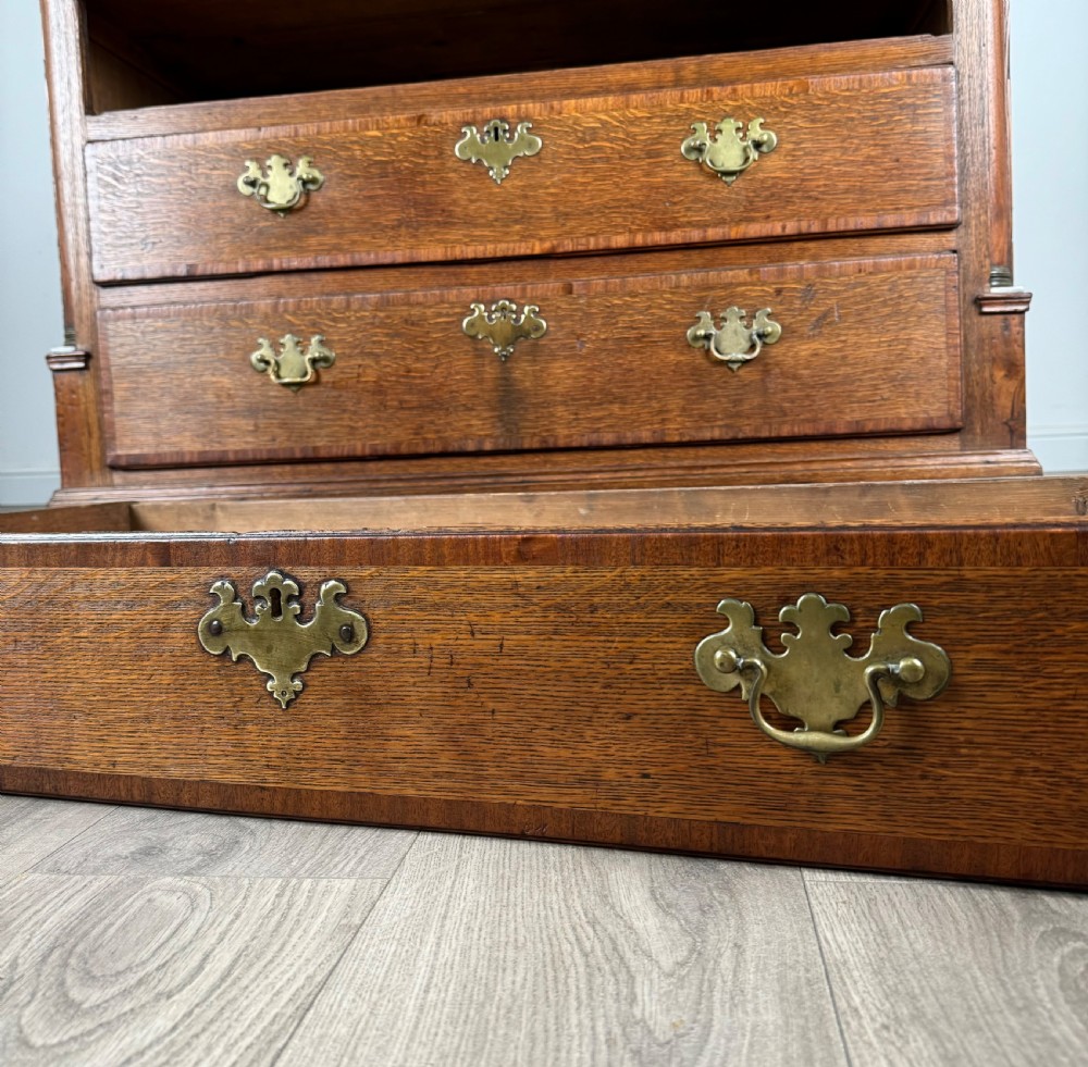 Antique 18th Century Oak Chest Of Drawers View XI