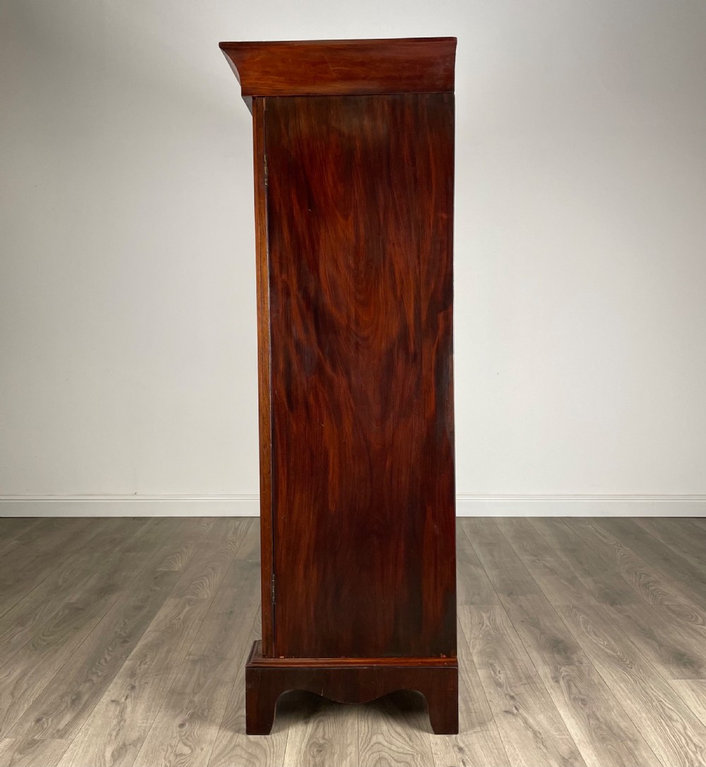 Antique 18th Century Wardrobe In Mahogany View IV