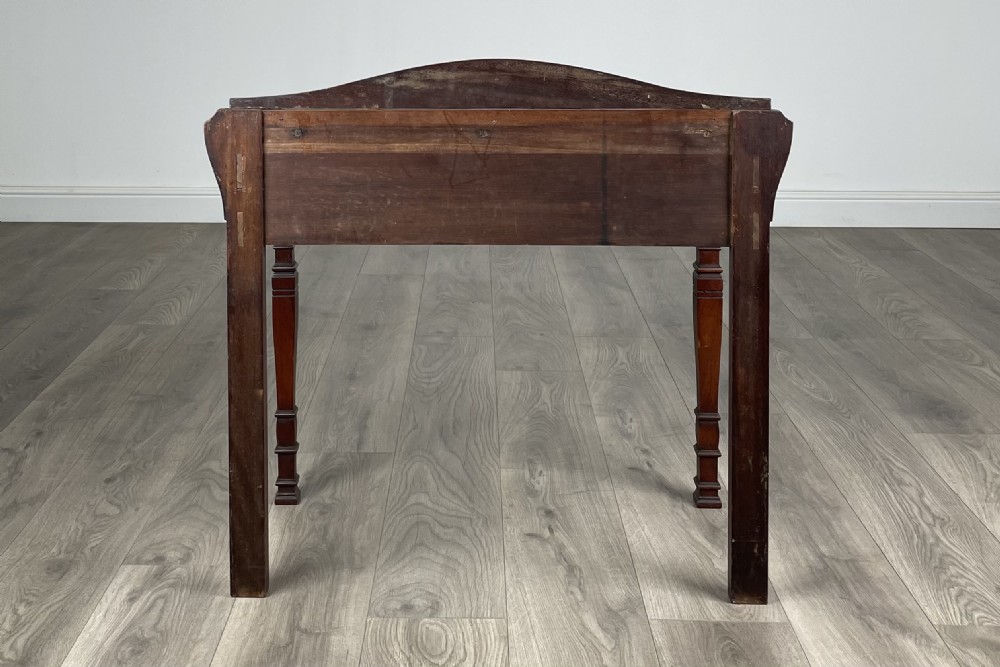 Antique 20th Century Side Table / Hall Table In Mahogany View V