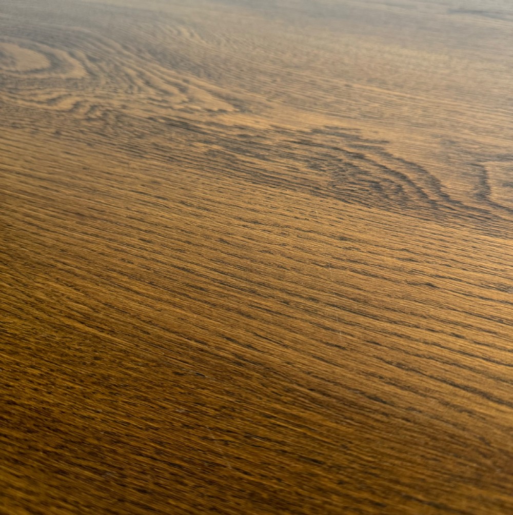 Antique 20th Century Ercol Style Dining Table In Oak View IV
