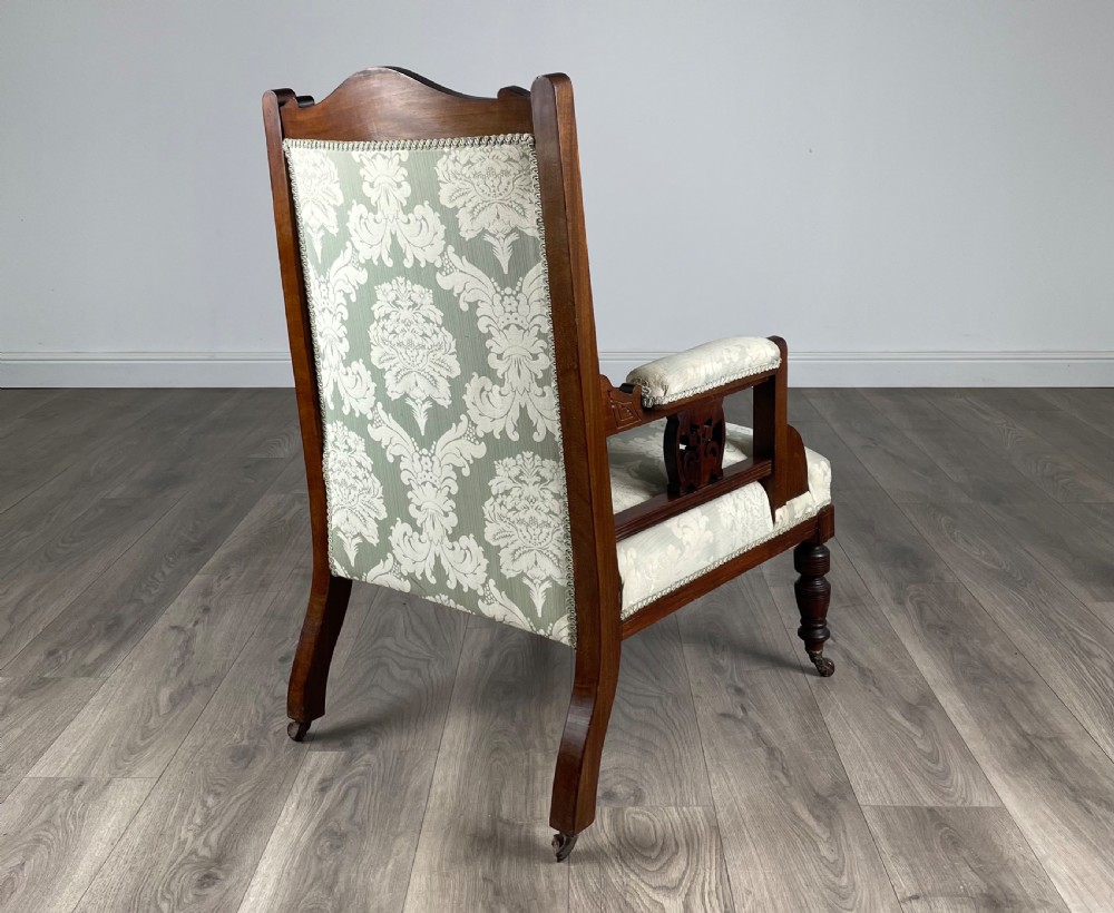 Antique 20th Century Armchair In Mahogany View V