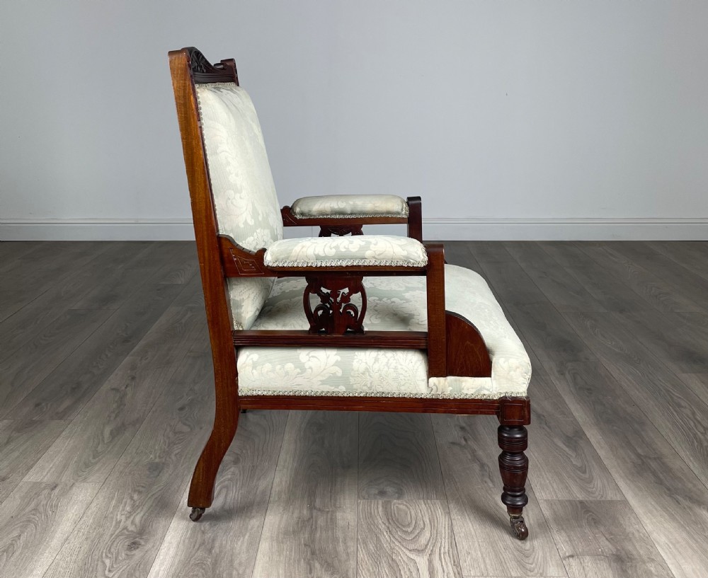 Antique 20th Century Armchair In Mahogany View VI