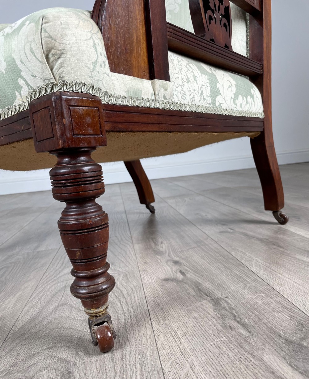 Antique 20th Century Armchair In Mahogany View XI