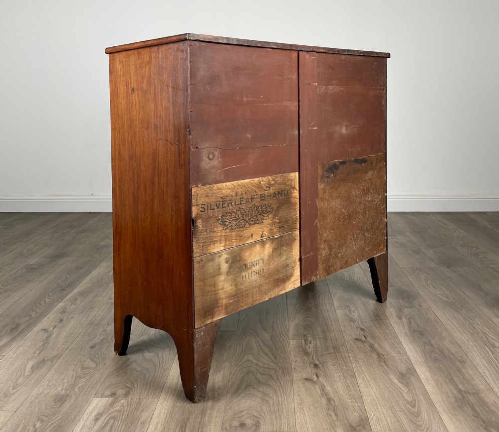 Antique 18th Century Bow Front Chest Of Drawers In Mahogany View IV