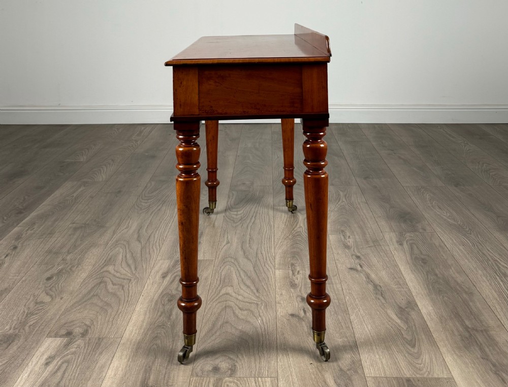 Antique 19th Century Writing Table / Side Table In Mahogany View III