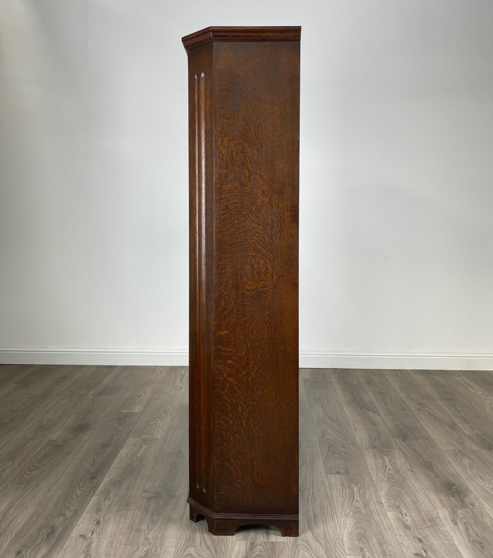 Antique 20th Century Wardrobe In Oak View II