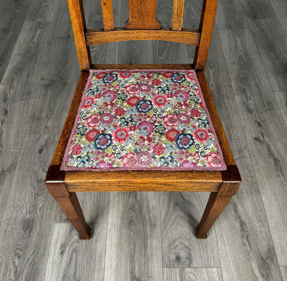 Antique 20th Century Set Of 6 Art Nouveau Style Dining Chairs View VII