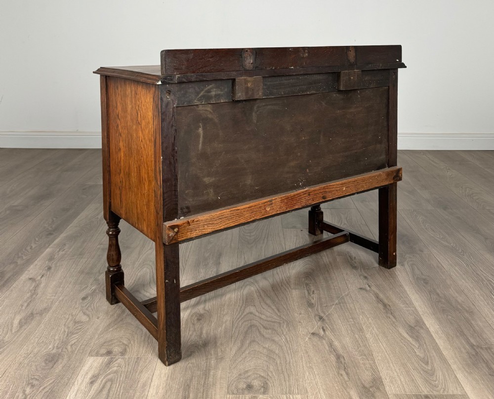 Antique 20th Century Carved Oak Sideboard View IV