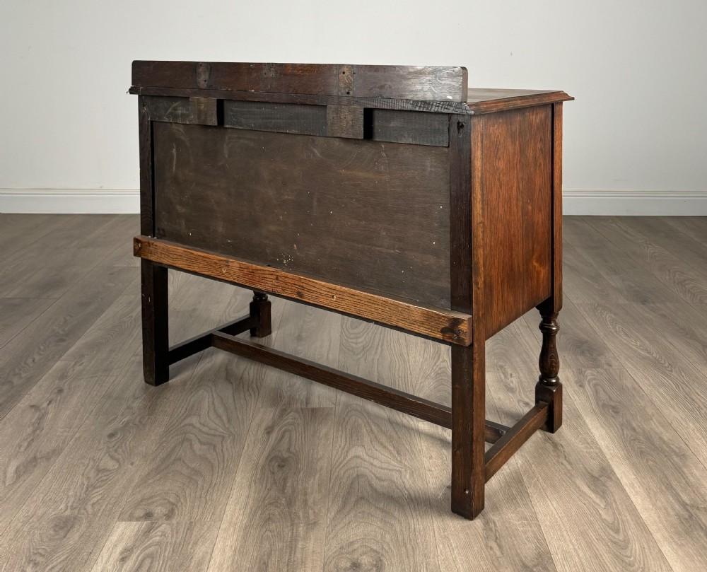Antique 20th Century Carved Oak Sideboard View VI