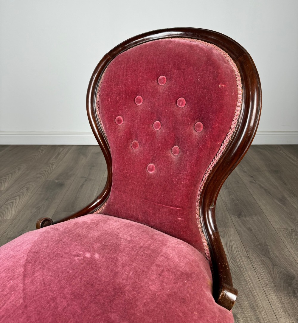 Antique 19th Century Pair Of Armchairs In Mahogany View XIV