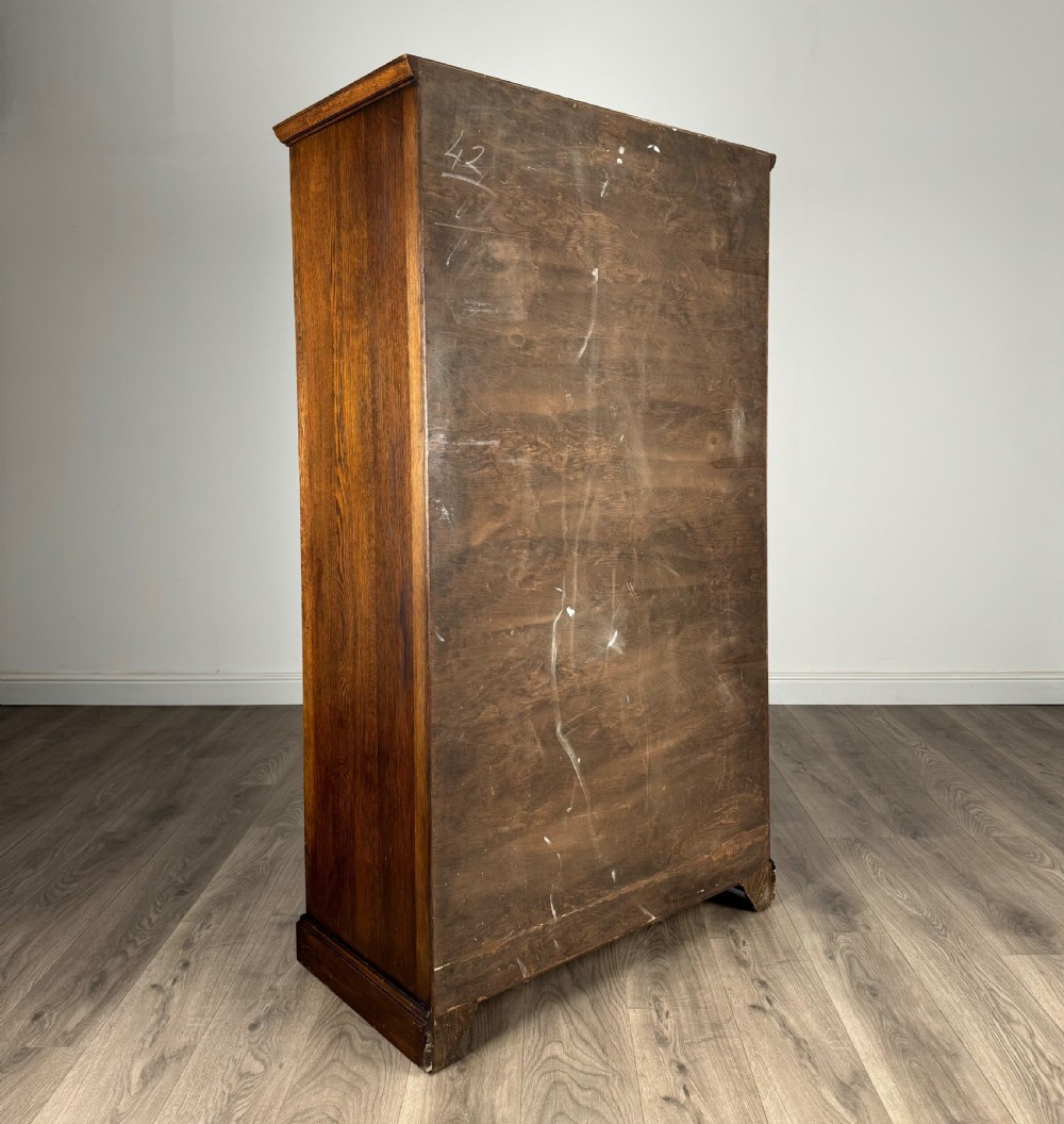 Antique 20th Century Wardrobe In Oak View V