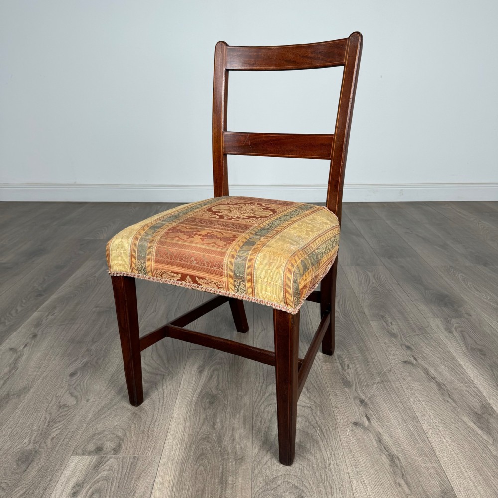 Antique 18th Century Set Of 6 Mahogany Dining Chairs View II