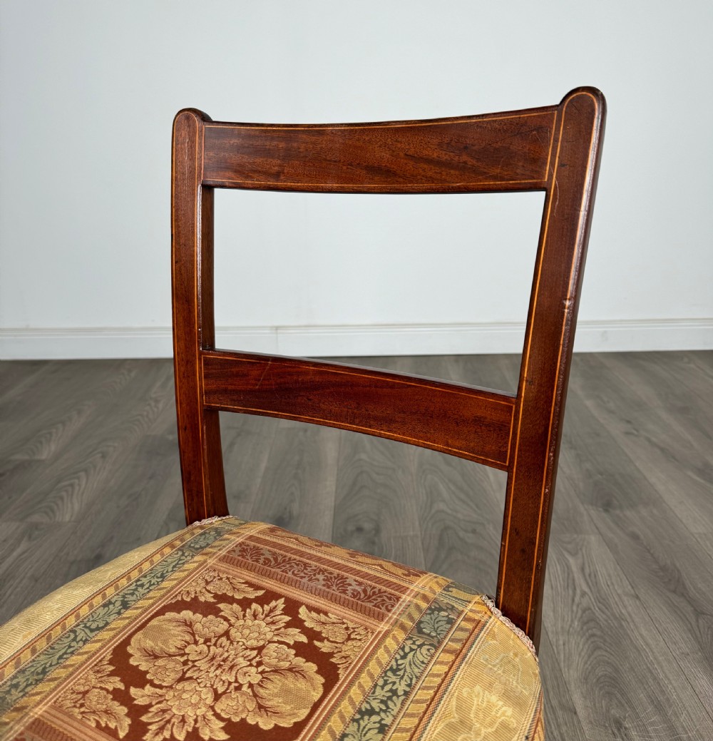 Antique 18th Century Set Of 6 Mahogany Dining Chairs View III
