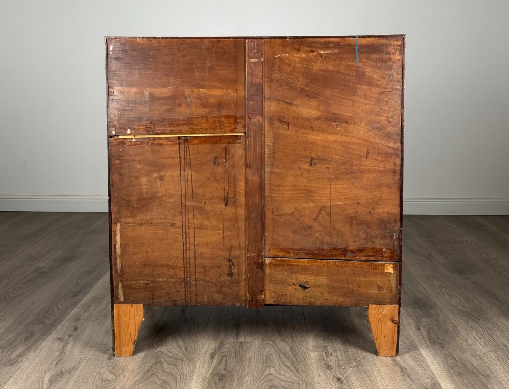Antique 18th Century Bureau In Oak View VI