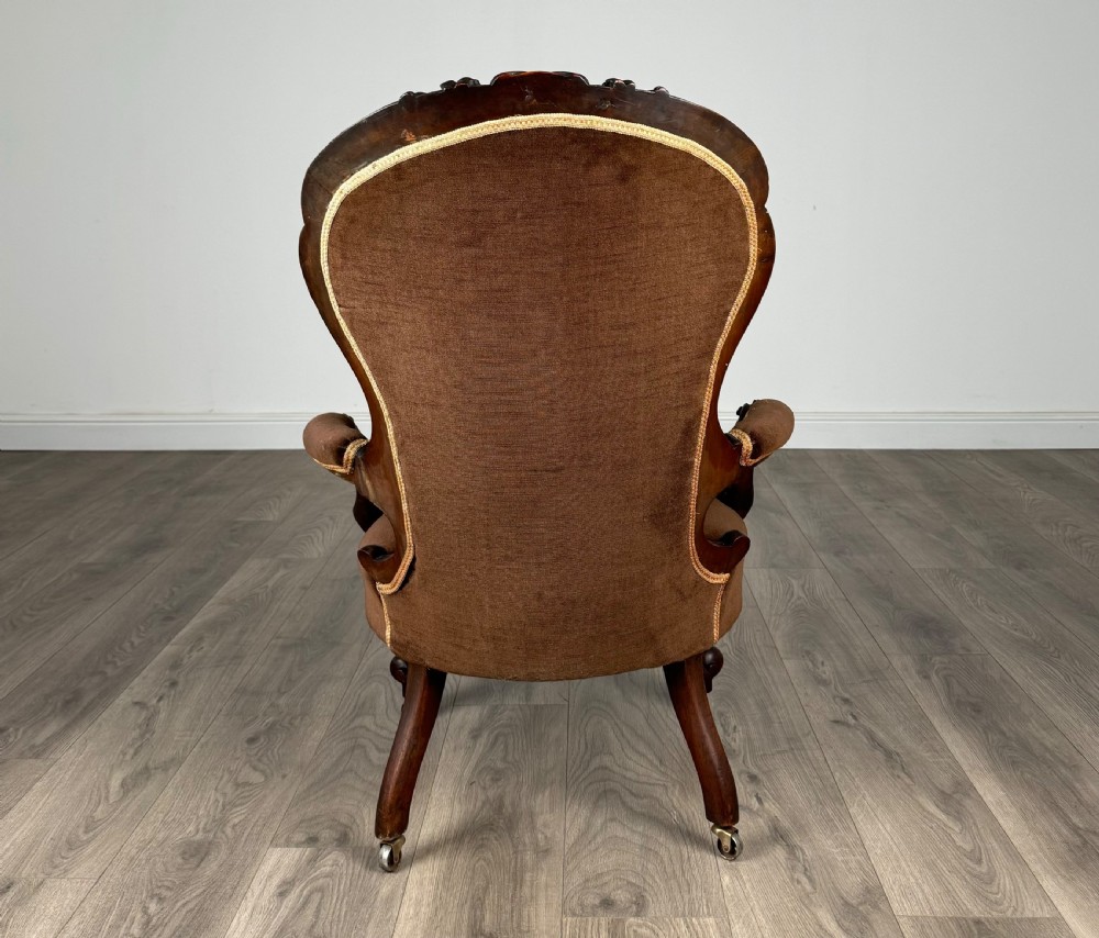 Antique Early 19th Century Armchair In Mahogany View IV