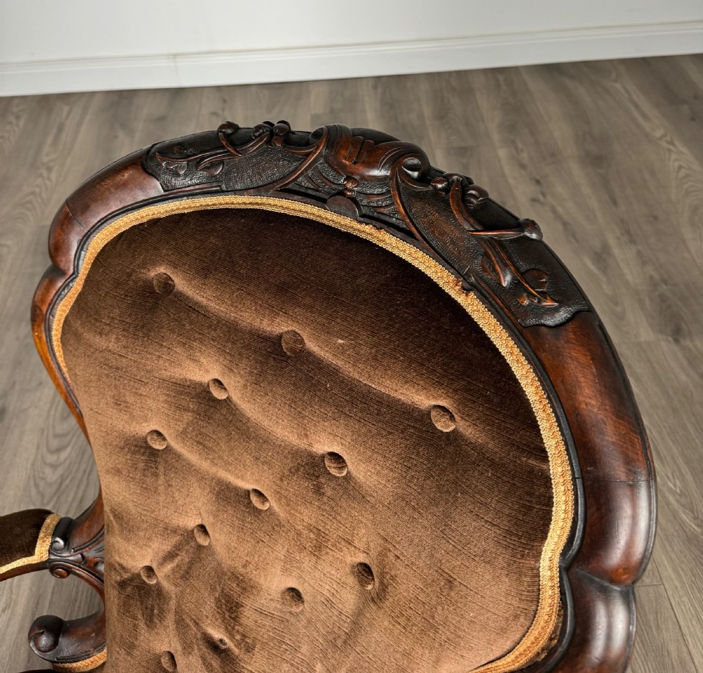 Antique Early 19th Century Armchair In Mahogany View X