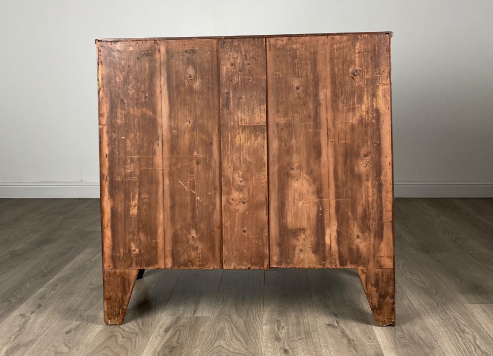 Antique 18th Century Bow Front Chest Of Drawers In Mahogany ( REF AF-3117 ) View V