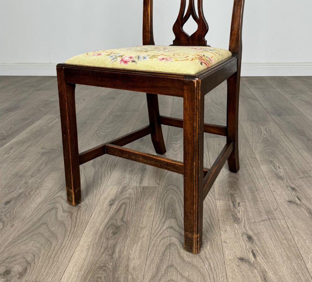 Antique 18th Century Set Of 6 Mahogany Dining Chairs View IV