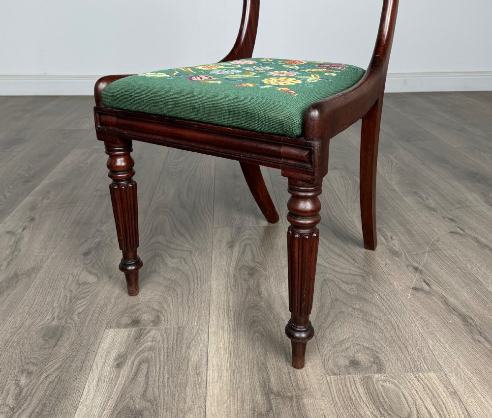 Antique 18th Century Set Of 6 Mahogany Dining Chairs View IV
