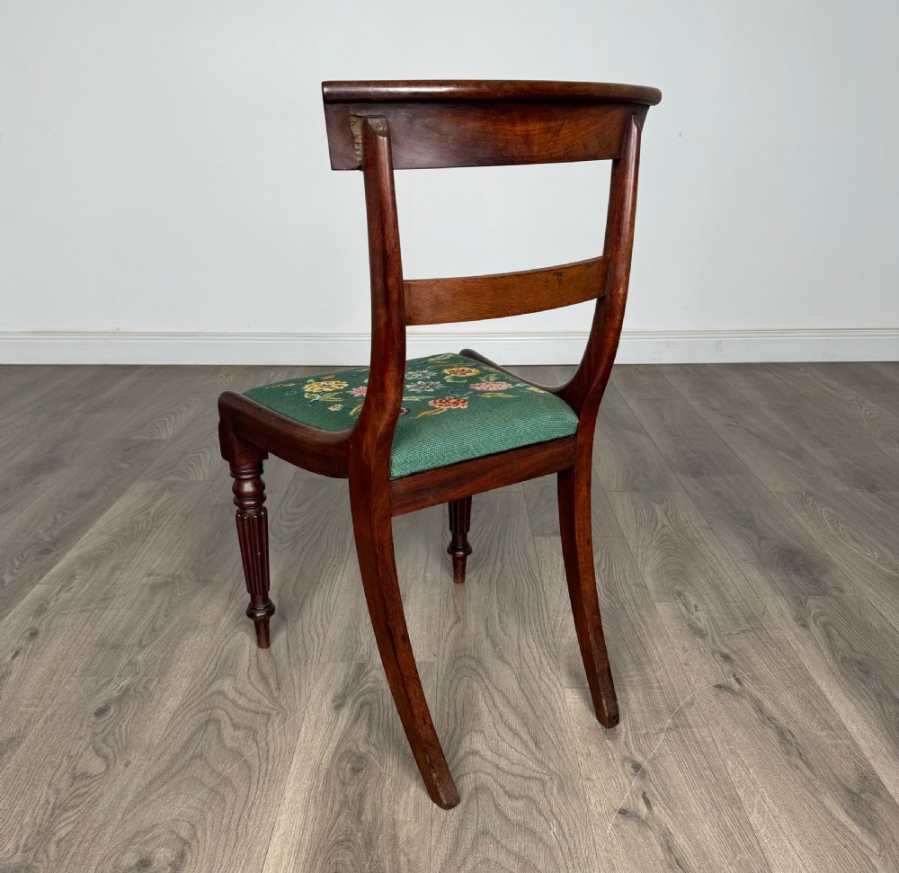 Antique 18th Century Set Of 6 Mahogany Dining Chairs View VI
