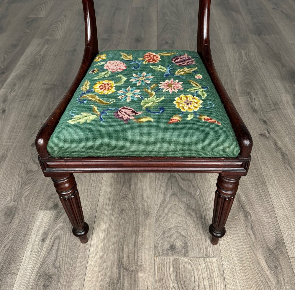 Antique 18th Century Set Of 6 Mahogany Dining Chairs View VII