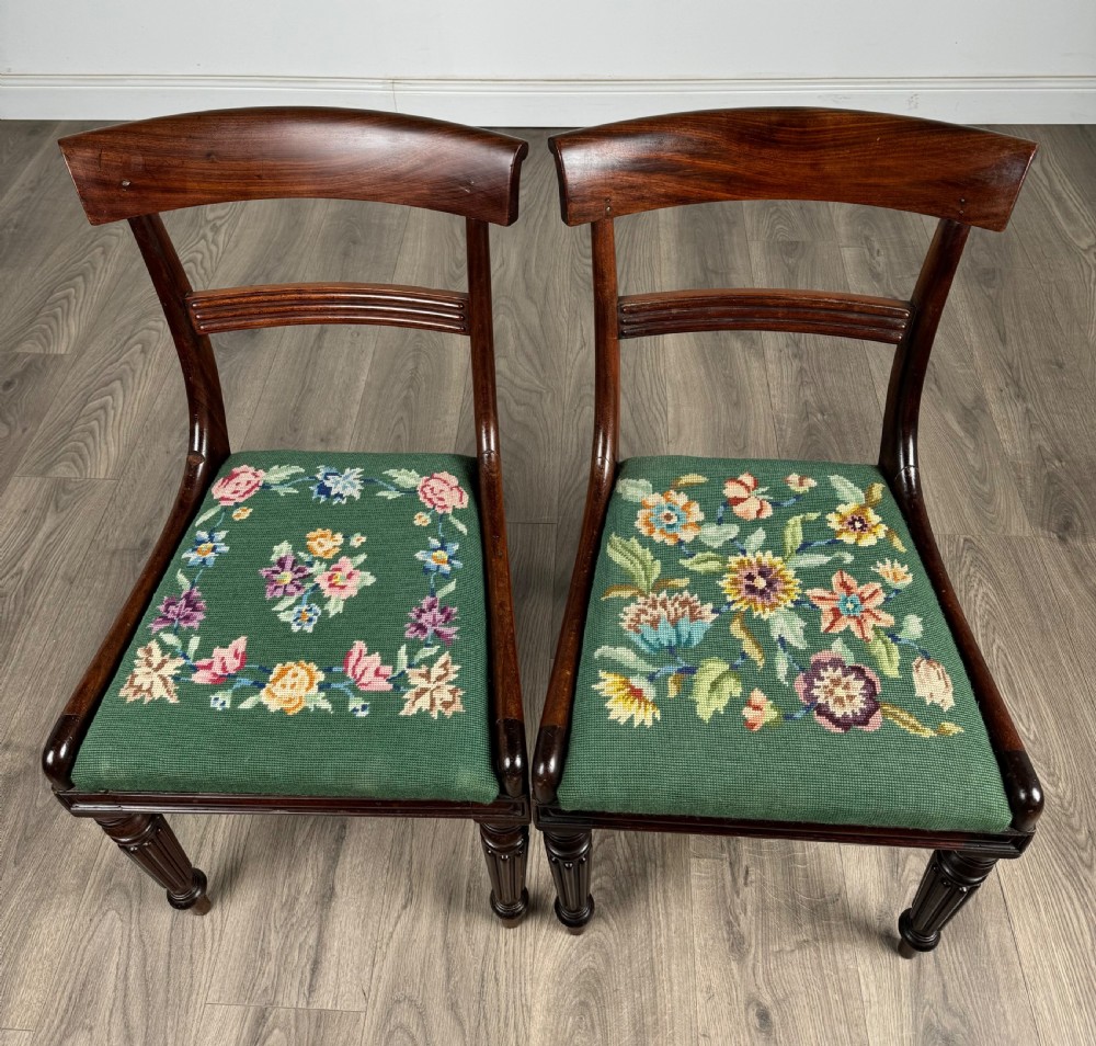 Antique 18th Century Set Of 6 Mahogany Dining Chairs View VIII