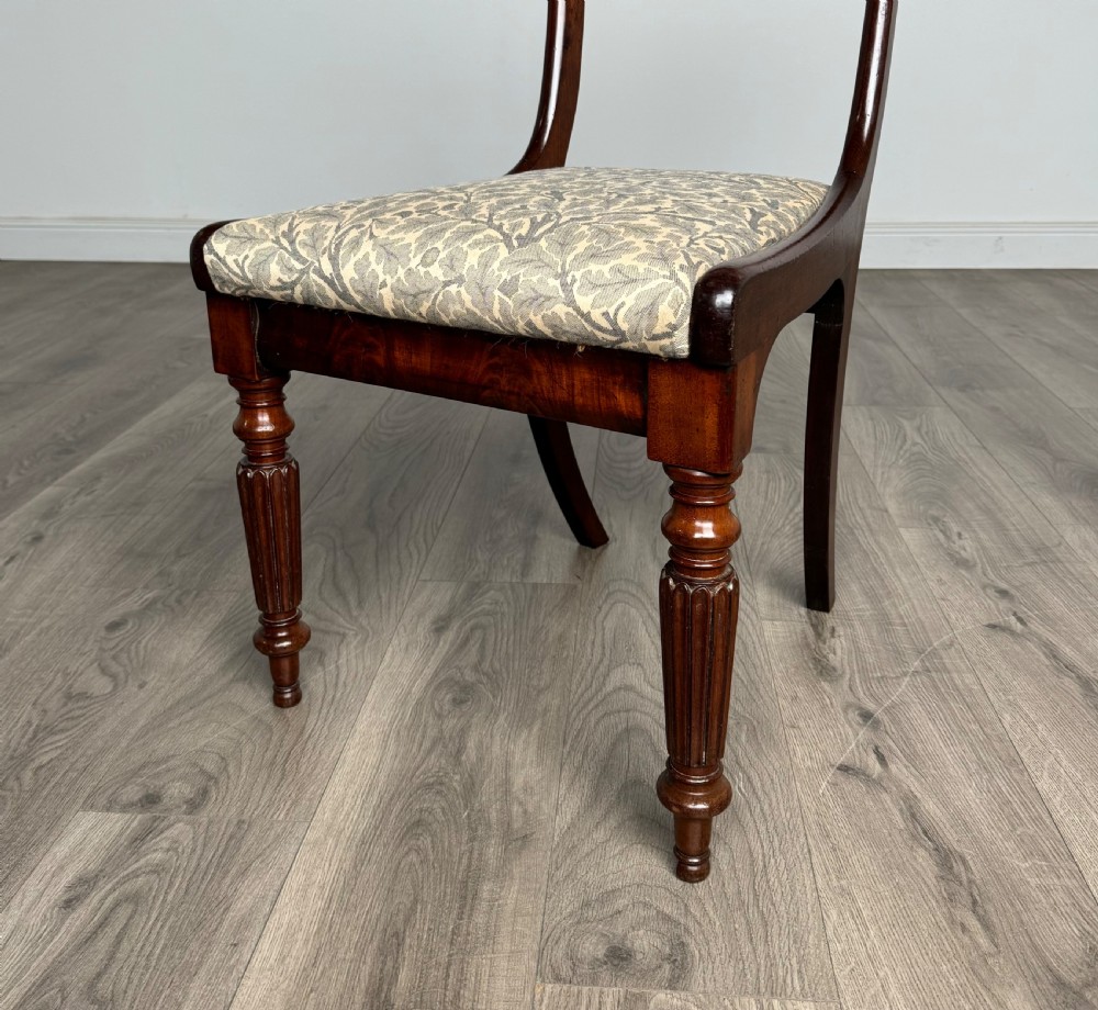 Antique 18th Century Set Of 6 Mahogany Dining Chairs View IV