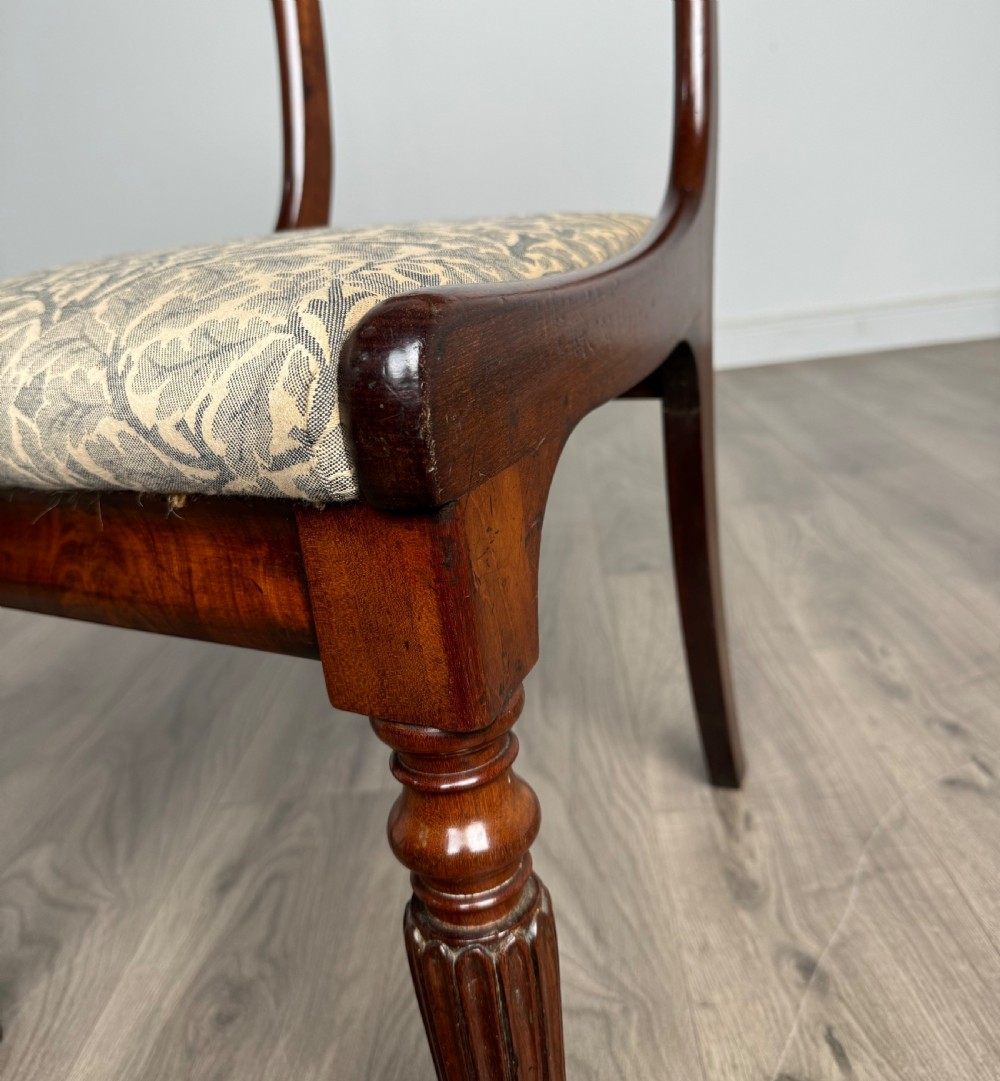 Antique 18th Century Set Of 6 Mahogany Dining Chairs View V