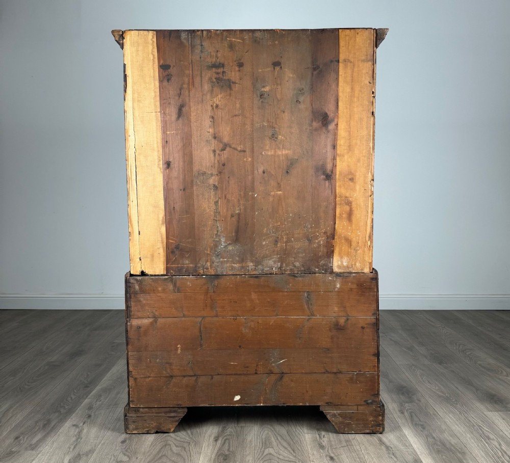 Antique Early 19th Century Chest On Chest In Mahogany View V