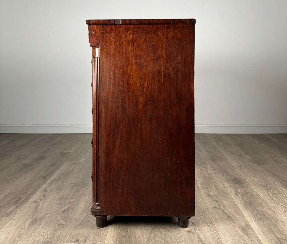 Antique 18th Century Quality Mahogany Chest Of Drawers View III