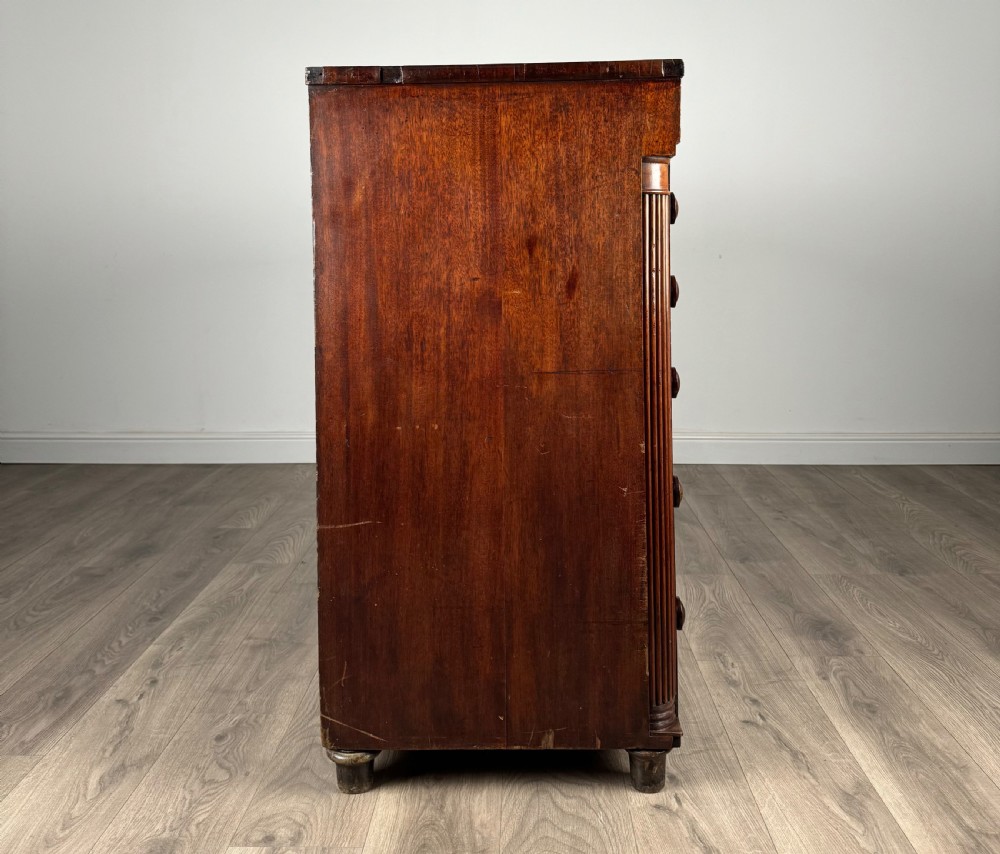 Antique 18th Century Quality Mahogany Chest Of Drawers View VII
