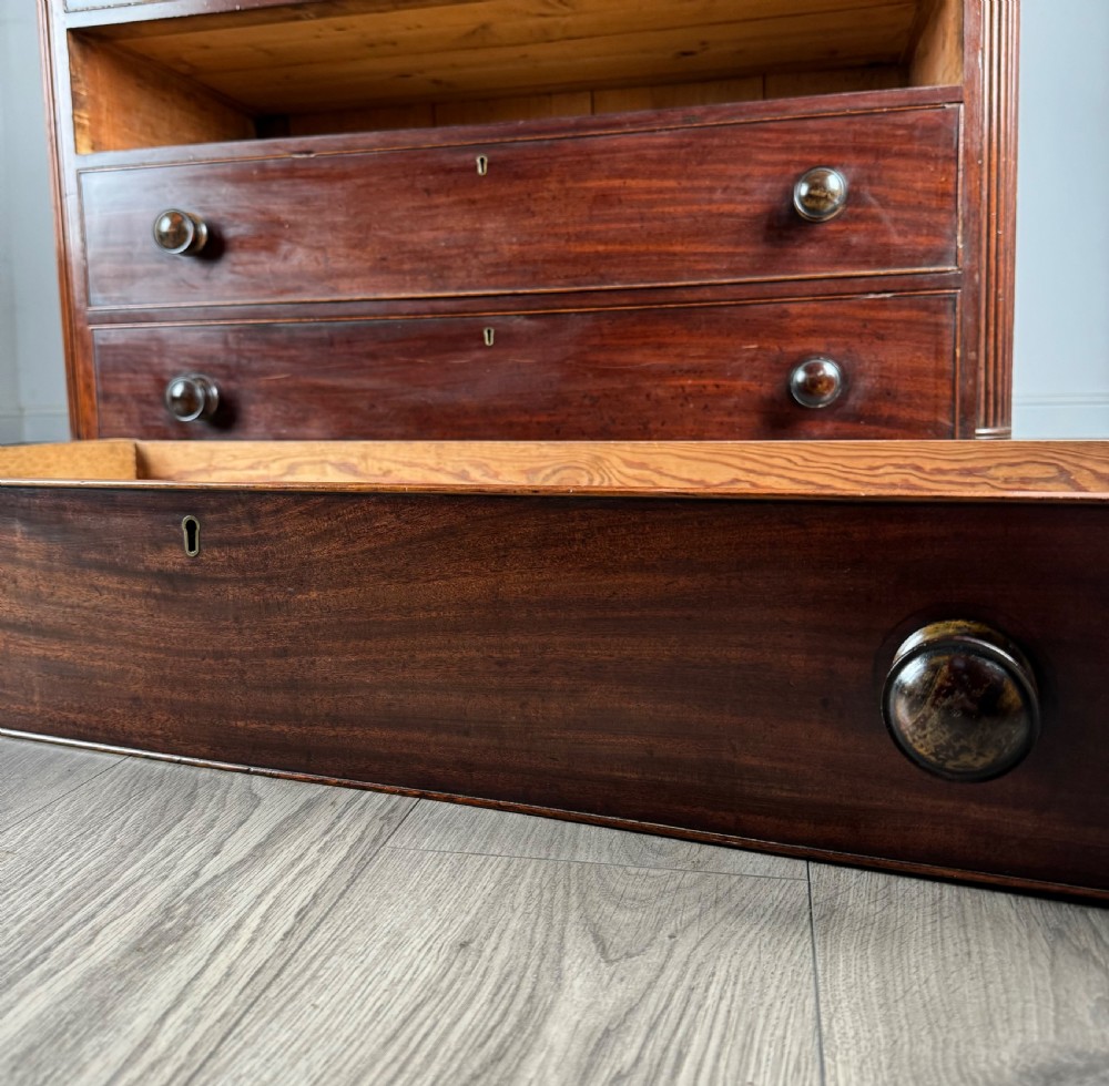 Antique 18th Century Quality Mahogany Chest Of Drawers View XI
