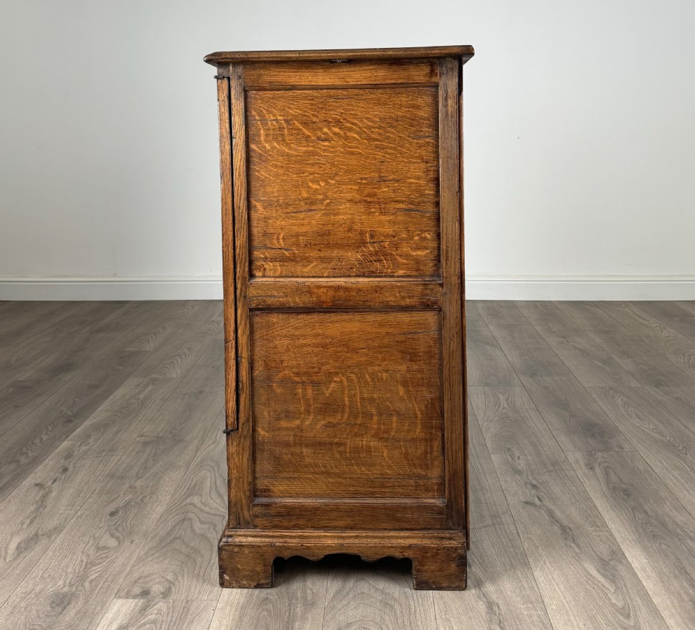 Antique 20th Century Fine Quality Cupboard In Oak View III