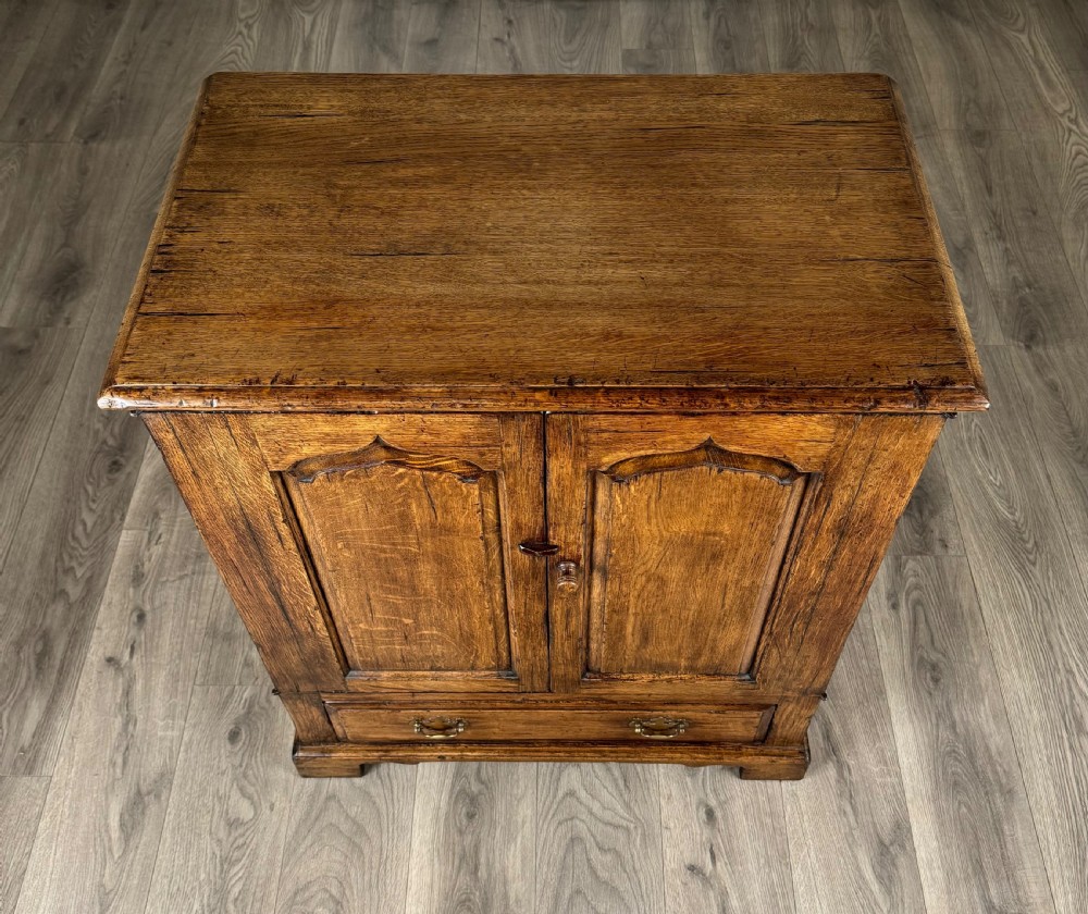 Antique 20th Century Fine Quality Cupboard In Oak View VIII