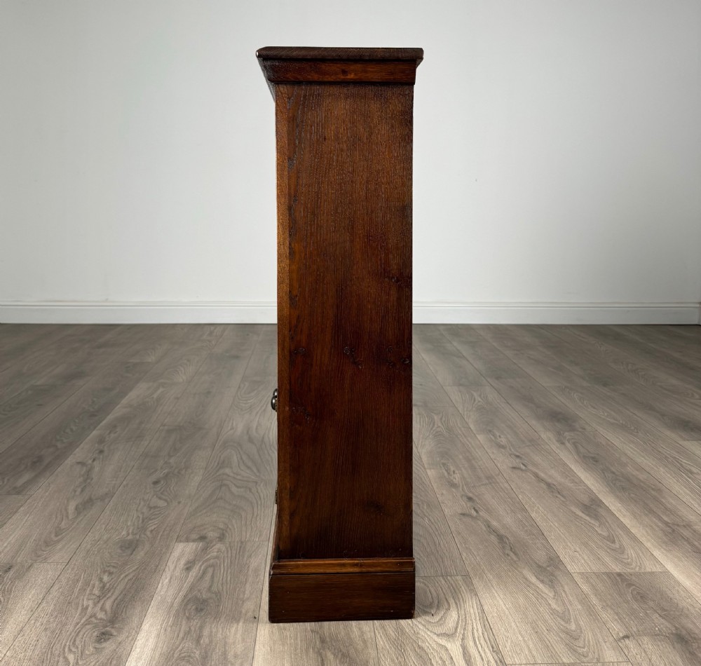 Antique 20th Century Bookcase Of Small Proportion In Oak View III