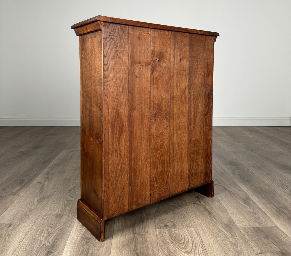 Antique 20th Century Bookcase Of Small Proportion In Oak View IV