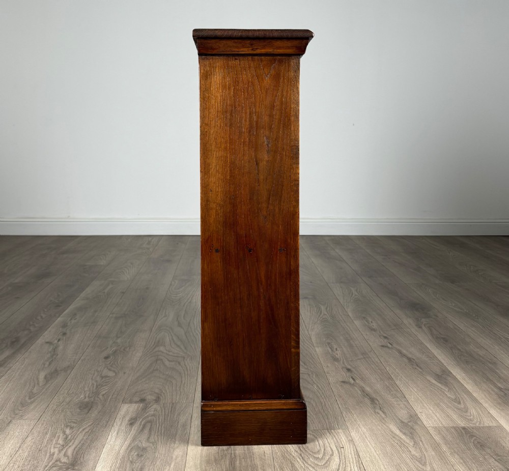 Antique 20th Century Bookcase Of Small Proportion In Oak View VII