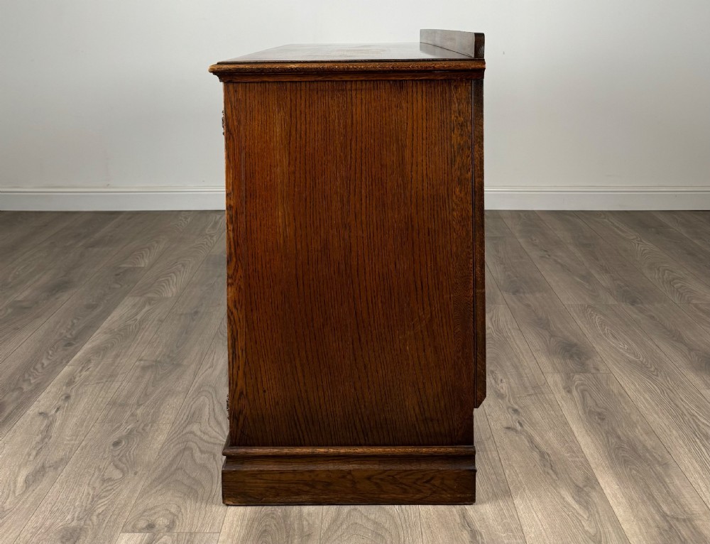 Antique 20th Century Carved Oak Sideboard View III