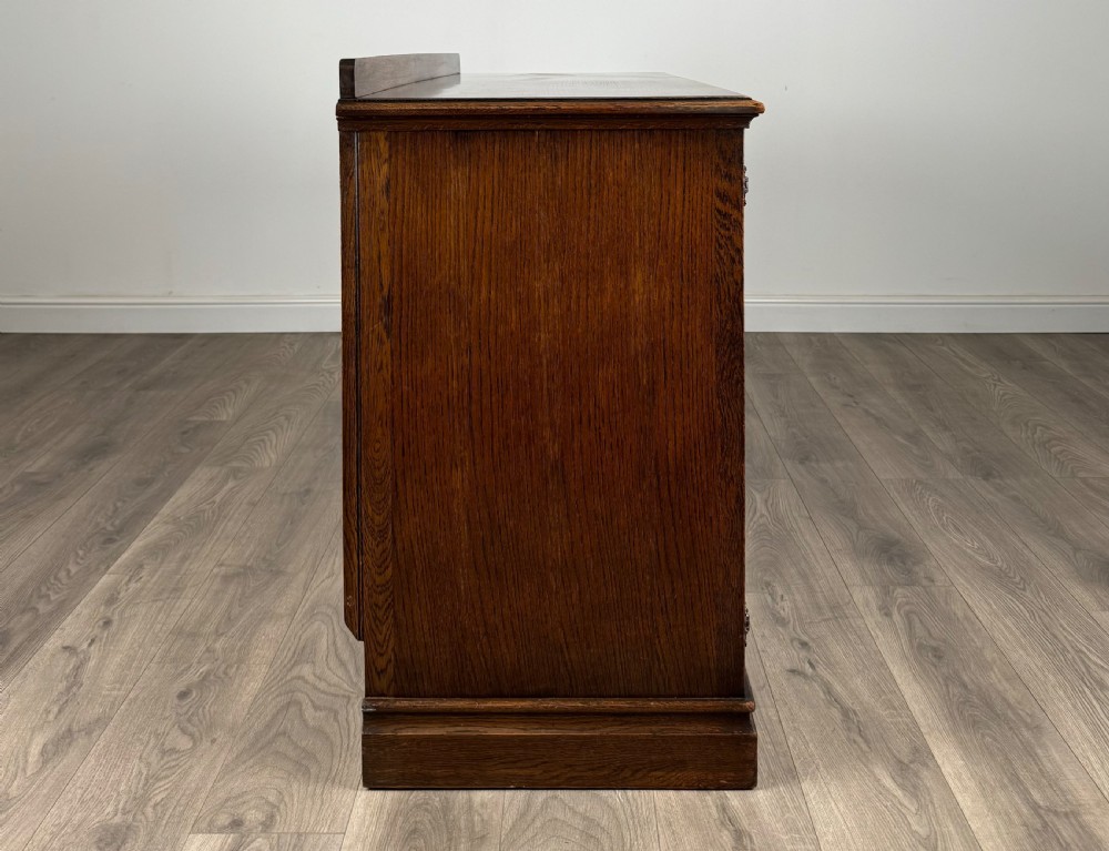 Antique 20th Century Carved Oak Sideboard View VII