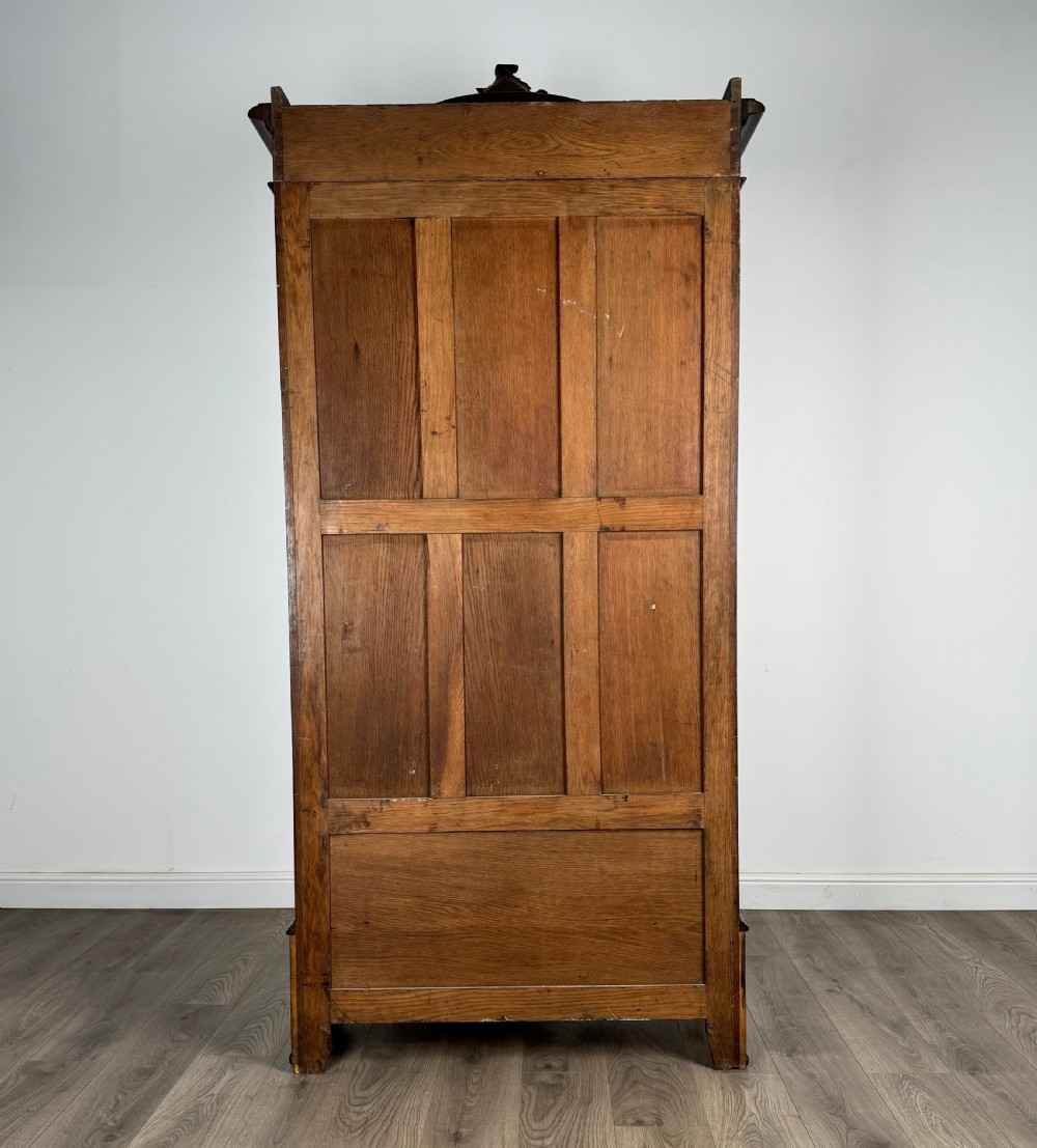 Antique 19th Century French Armoire In Rosewood View IV