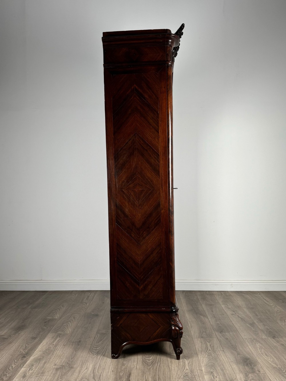 Antique 19th Century French Armoire In Rosewood View V