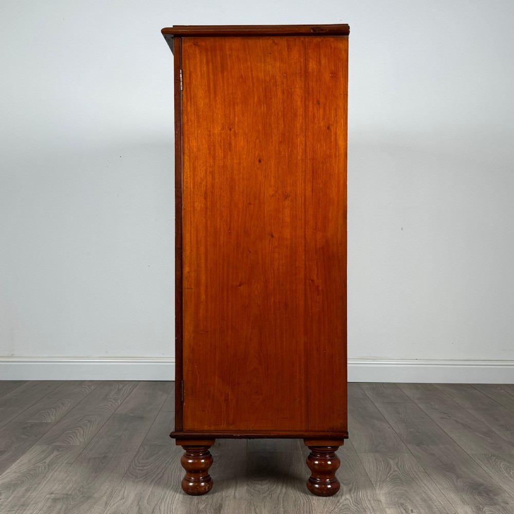  Antique 19th Century Dwarf Wardrobe In Mahogany View IV