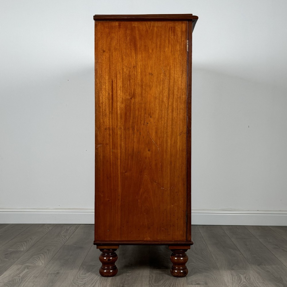  Antique 19th Century Dwarf Wardrobe In Mahogany View VIII
