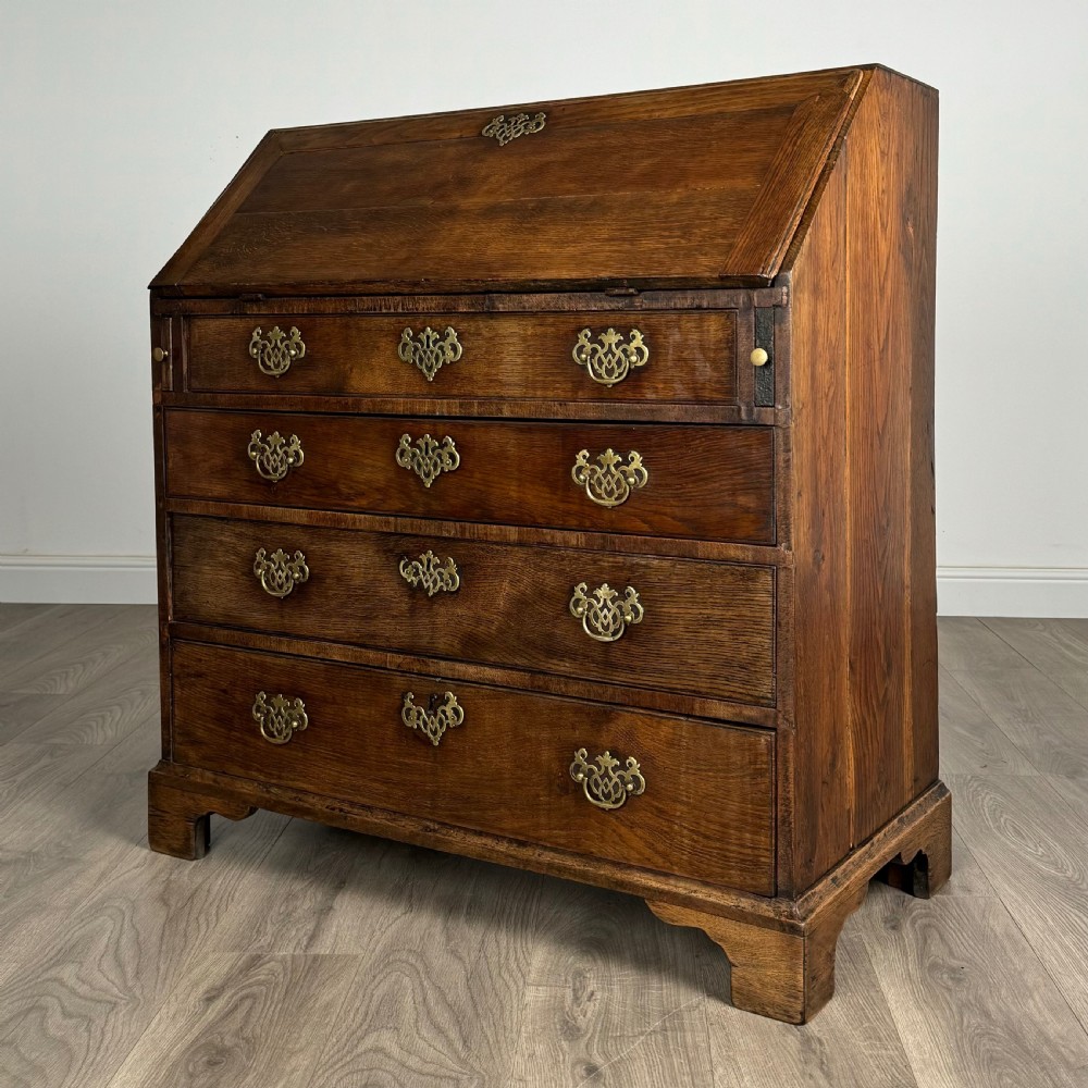 Antique 18th Century Bureau In Oak 
 View III