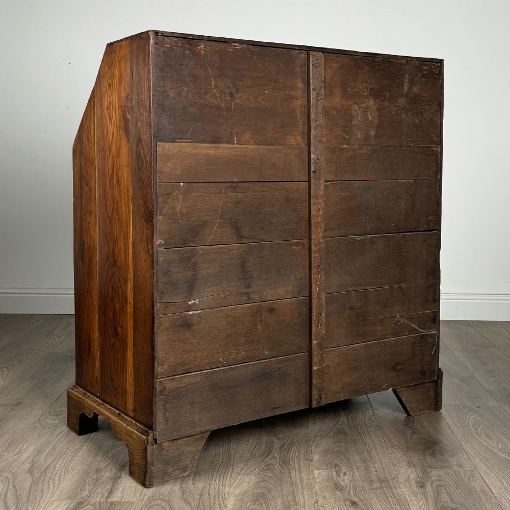 Antique 18th Century Bureau In Oak 
 View V
