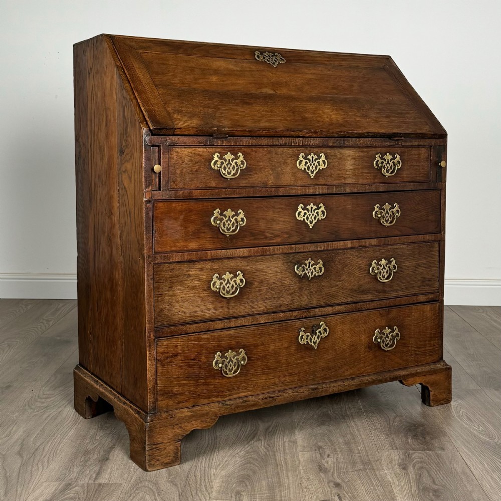 Antique 18th Century Bureau In Oak 
 View IX